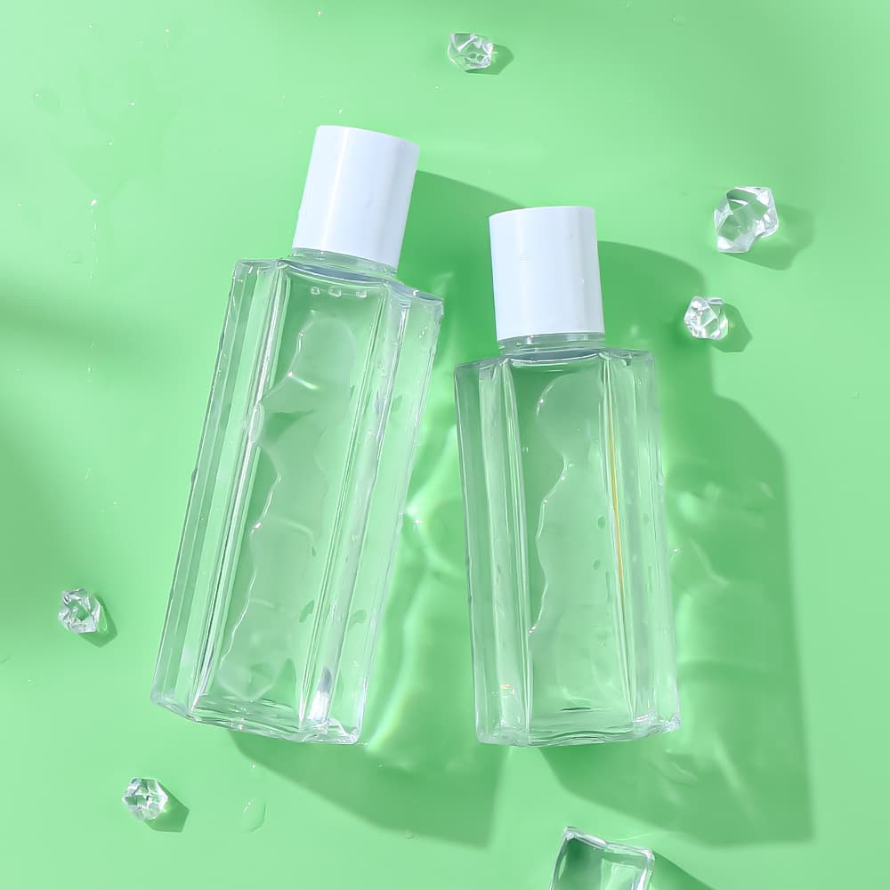 150/200ml Makeup Remover Dispenser Bottle PETG Thick-Wall Hydrosol Toner Bottle Transparent Lotion Essence Bottle