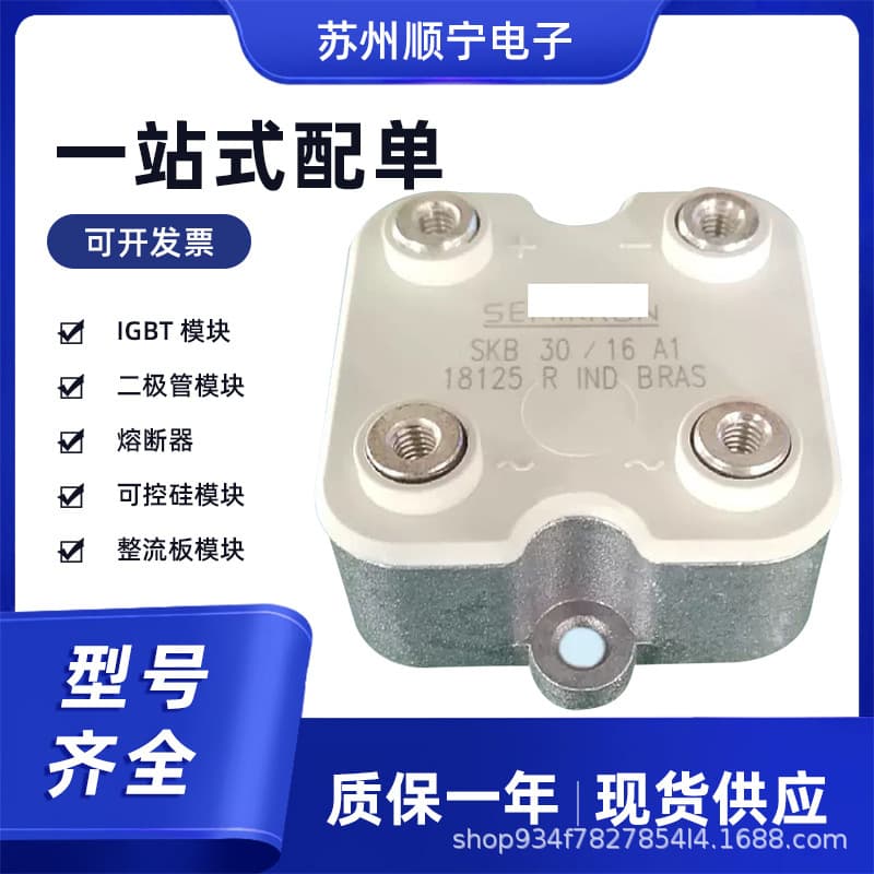 SKB30-16A1 IGBT Thyristor Module New Original Full Model Range Fast Shipping