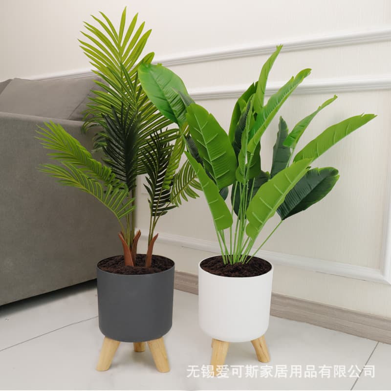 Directly from the Manufacturer: Self-Watering Flower Pots for Lazy People, Suitable for Living Room and Bedroom, Indoor Tabletop Round Floor-Standing Large Flower Pots