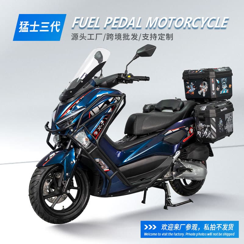 Export Custom Full Container Complete Scooter Off-Road Motorcycle Adult Commuter Fuel Motorcycle Cross-Border Trade