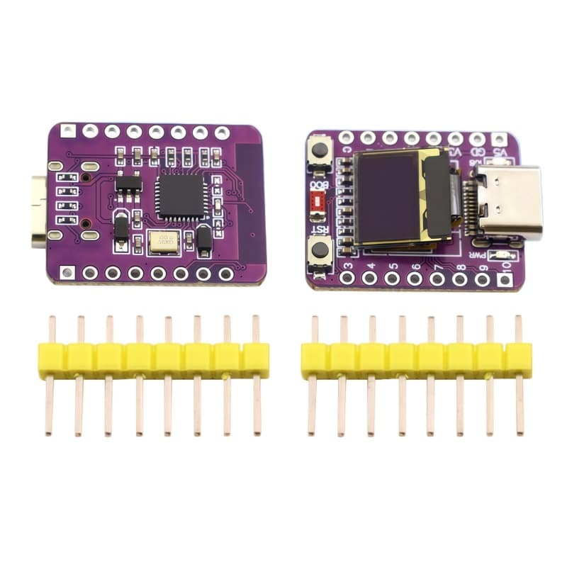 ESP32-C3 OLED Development Board with Ceramic Antenna, ESP32 Development Board, WiFi, Bluetooth, 0.42-inch Screen