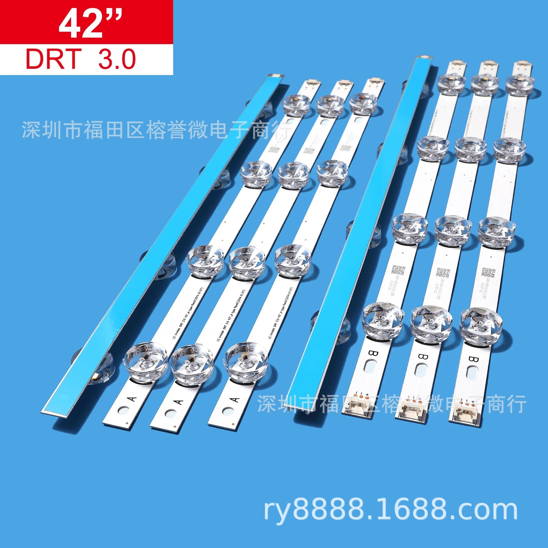 LED Backlight Strip Suitable for LG42 42LB5610-CD 42LB5520-CA 42GB6500 4A+4B