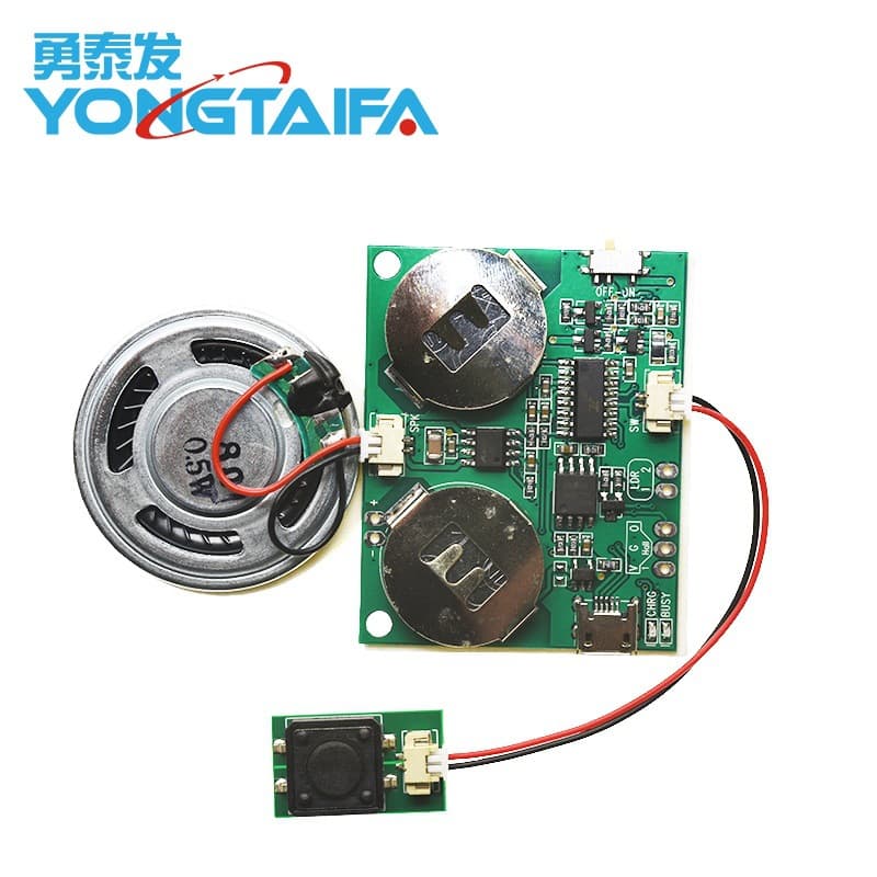 Recording Greeting Card Mechanism, Thanksgiving Card, Christmas/Birthday Confession Voice Playback, DIY Creative Gift Music Module