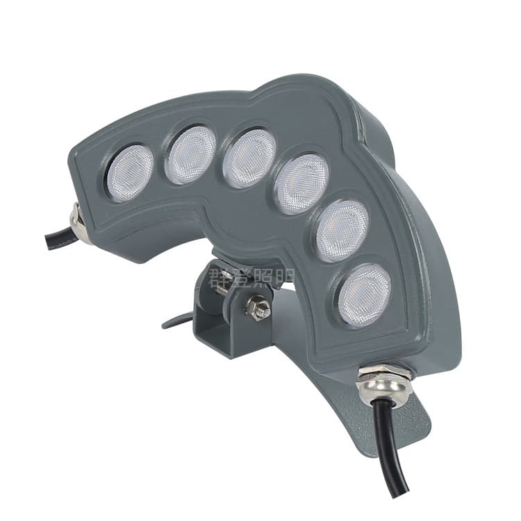 Factory Outdoor Waterproof LED Tile Light for Landscape Lighting, New Double-Sided Corrugated Light for Ancient Buildings and Pavilions