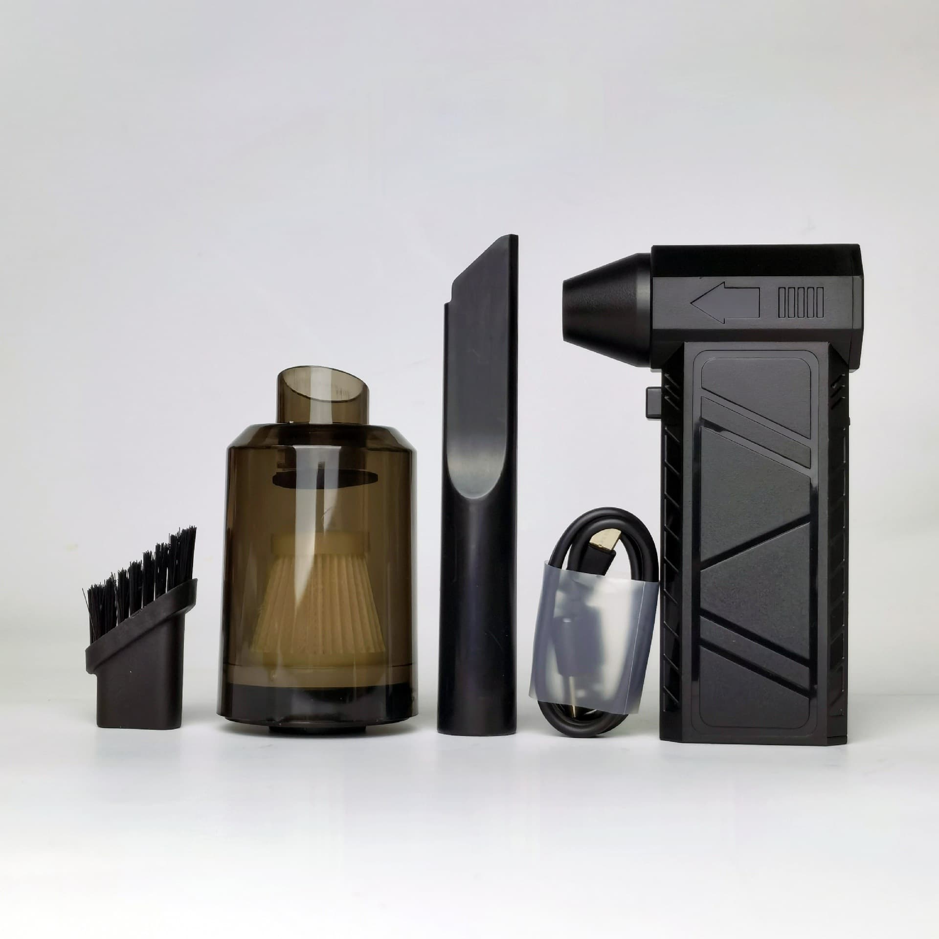 New High-Power Turbine Fan Portable USB Rechargeable Handheld Fan Dual-use Blower/Suction Dust Collector Turbine Blower