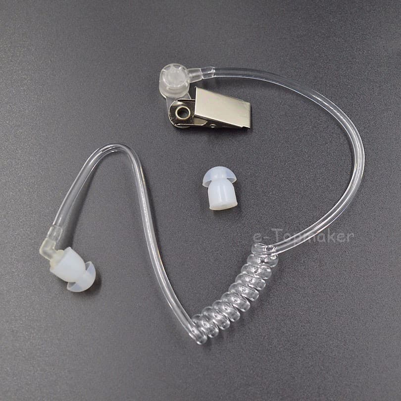 Intercom Headset Air Tube Accessories Sold Separately, High-End Detachable Air Tube Components, Tube