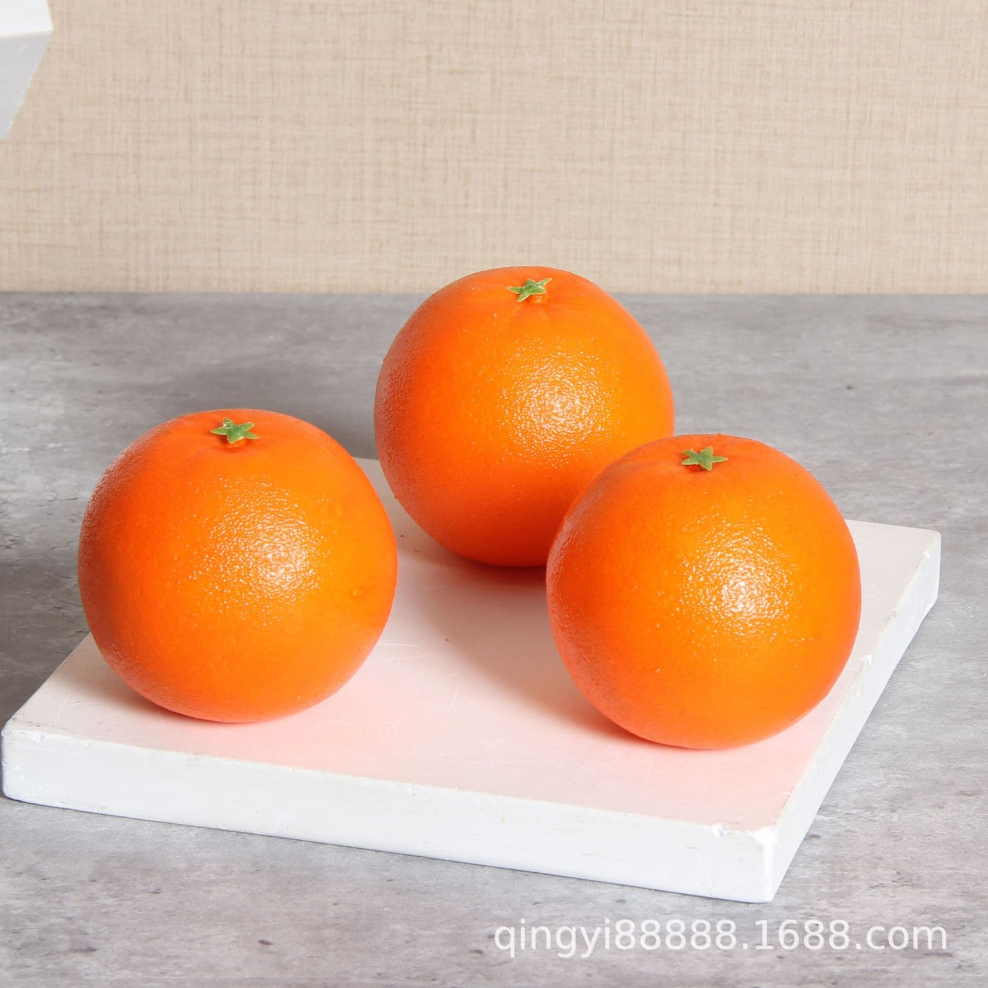 Cross-border Trade Simulated Fruit Orange Model Fake Tangerine Home Display Decoration Prop Toy Simulated Vegetable