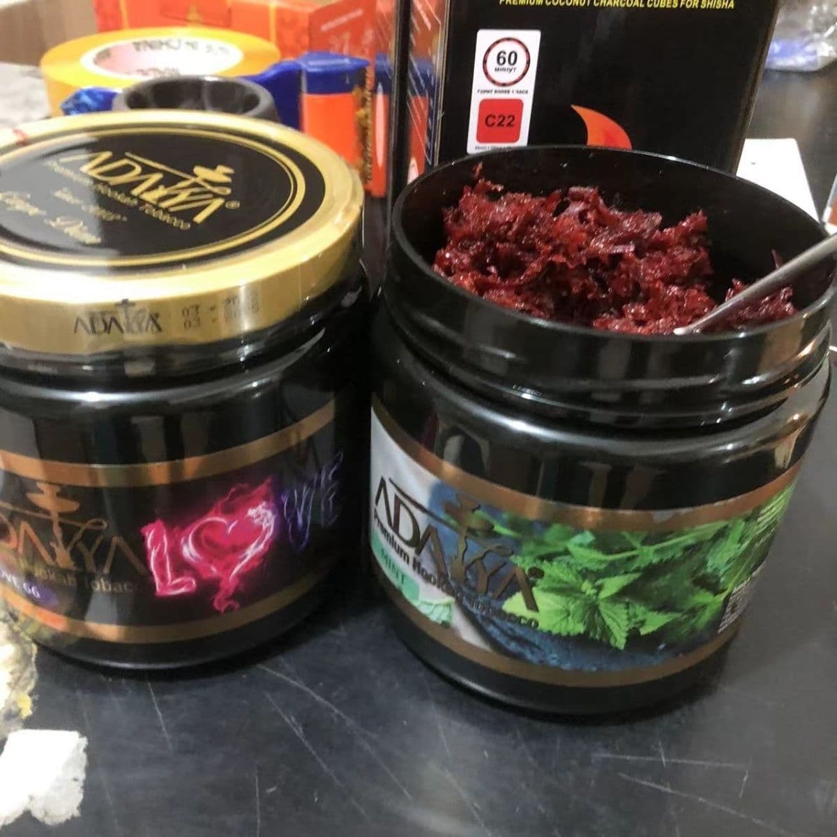Arabian Hookah Imported from Turkey Adalya Bar Ktv Fruit Flavored Smoke Cream Mint Love 66
