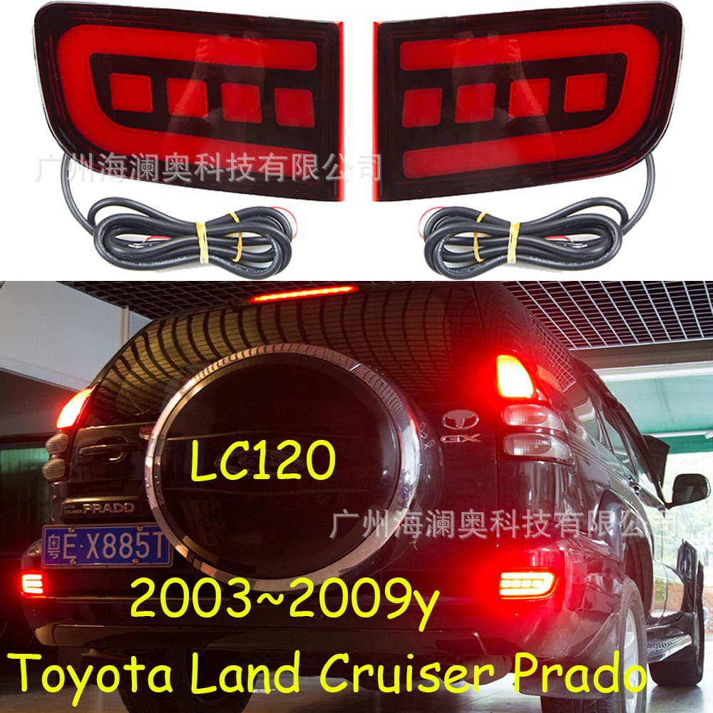 Compatible with Toyota Prado Tail Light LC120 Land Cruiser Brake Light 2003-2009 Model