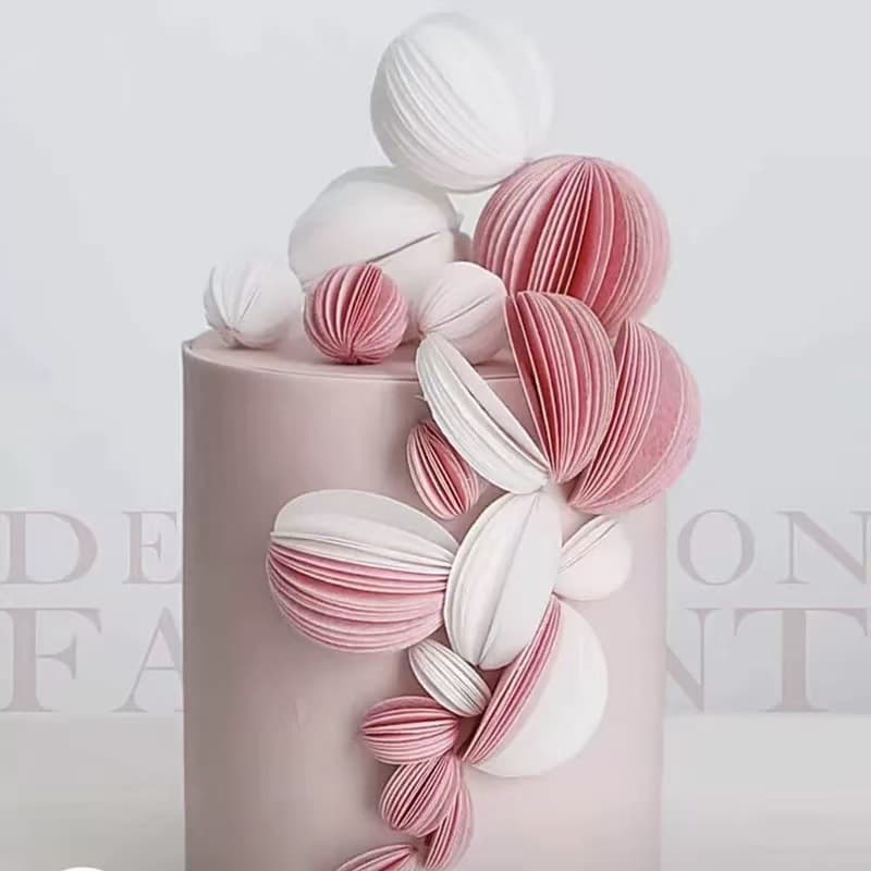 Imported Wafer Paper Round Sheets Wedding Rice Paper Wafer Cake Trendy Rice Paper Thin Thick Creative Cake Decoration