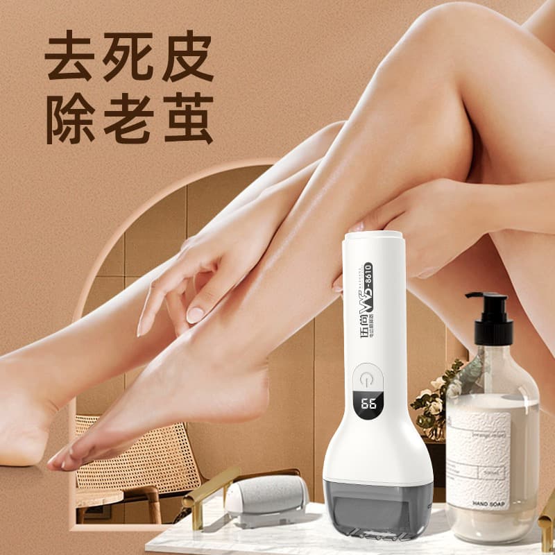 Large Capacity Electric Callus Remover Rechargeable Foot File for Dead Skin and Corns, Pedicure Tool for Home Use