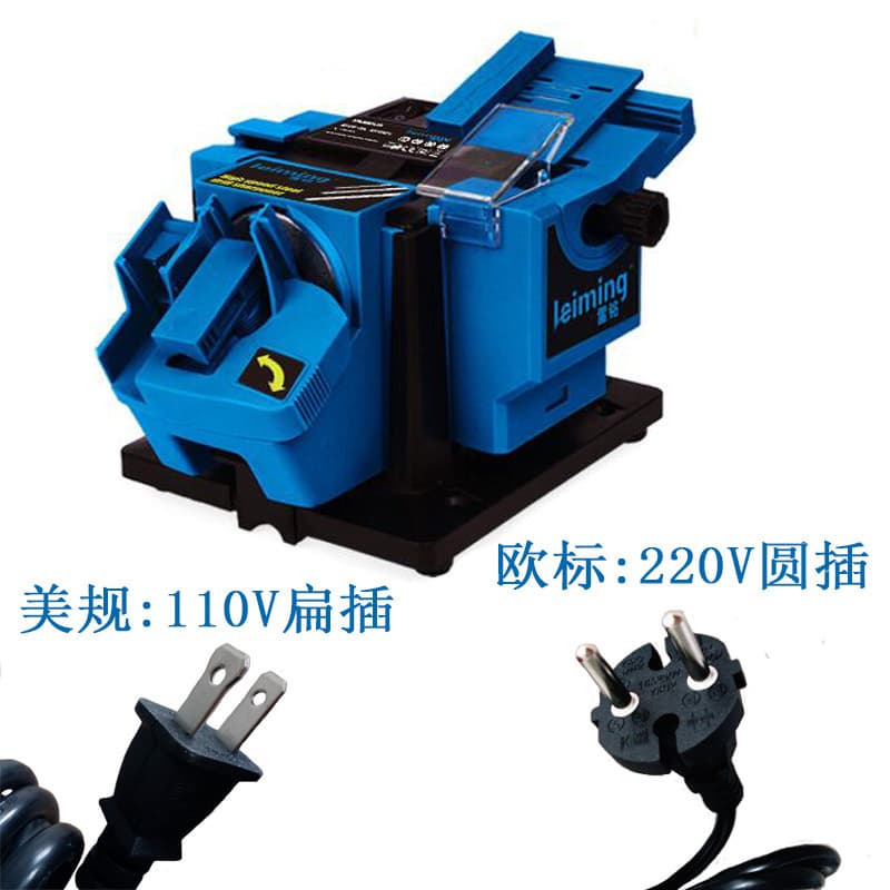 Automatic Electric Knife Sharpener 220V Household Sharpening Machine for Scissors, Fruit Knives, and Drill Bits Power Tool Grinder