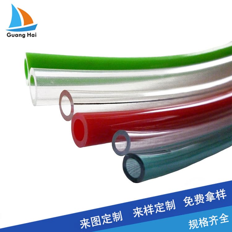 Non-Standard High Transparency Wear-Resistant Flame-Retardant PU Pneumatic Hose, Air Compressor Air Tube, High-Pressure PVC Heat-Resistant TPU