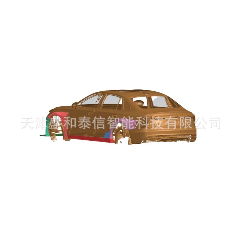 Beijing Tianjin Car Modification Parts Motorcycle Modification Parts Car Motorcycle Body Scanning Reverse Modeling