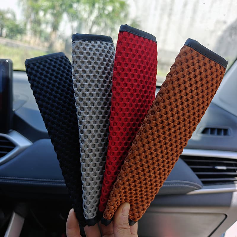 Car Seat Belt Shoulder Pad Breathable Massage Mesh Protector Cover All-Season Cross-Border Trade AliExpress