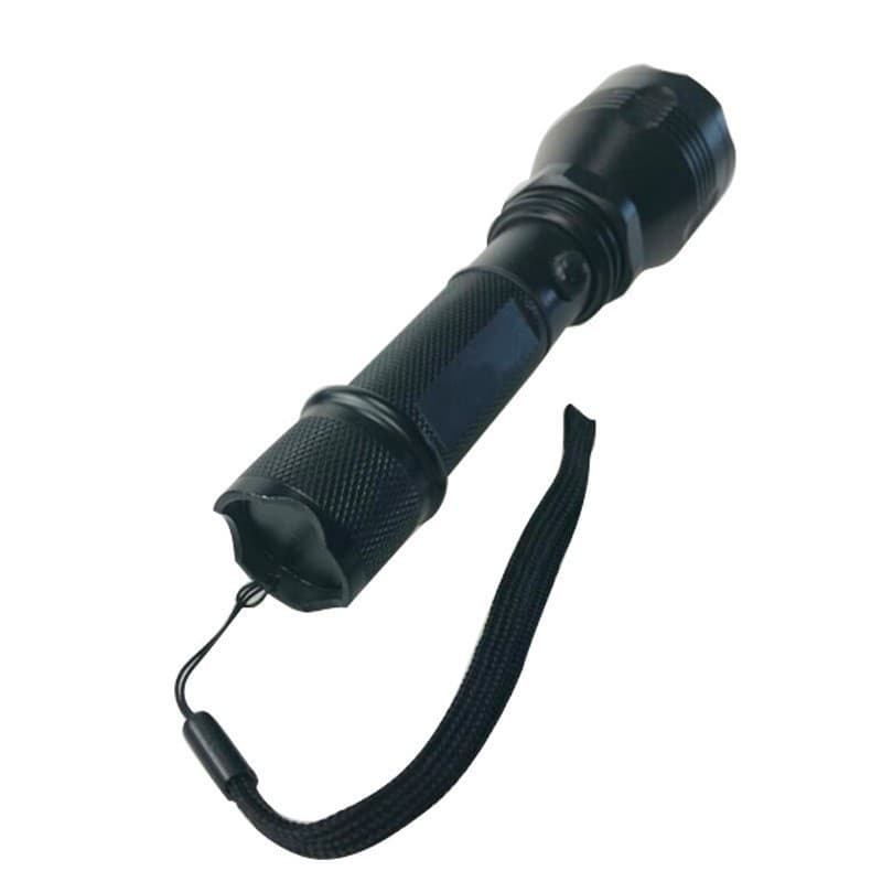 Long-Lasting Outdoor Camping and Patrol Flashlight with Strong Beam for Self-Defense and Long-Range Illumination