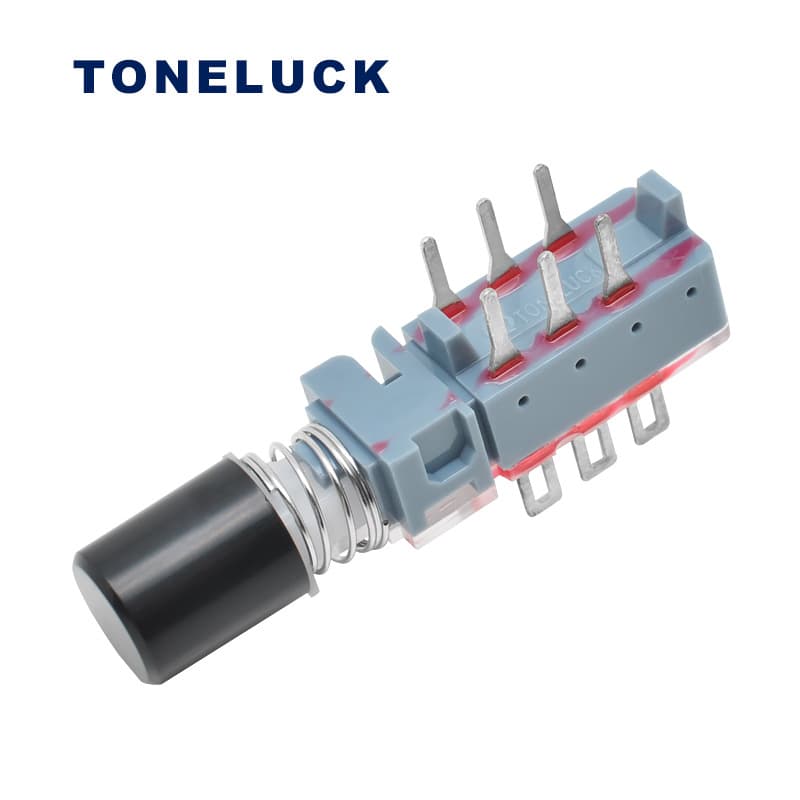 Huida Factory Round Black Key Switch with Keycap, Heater Direct Key Switch, Range Hood Piano Key Switch