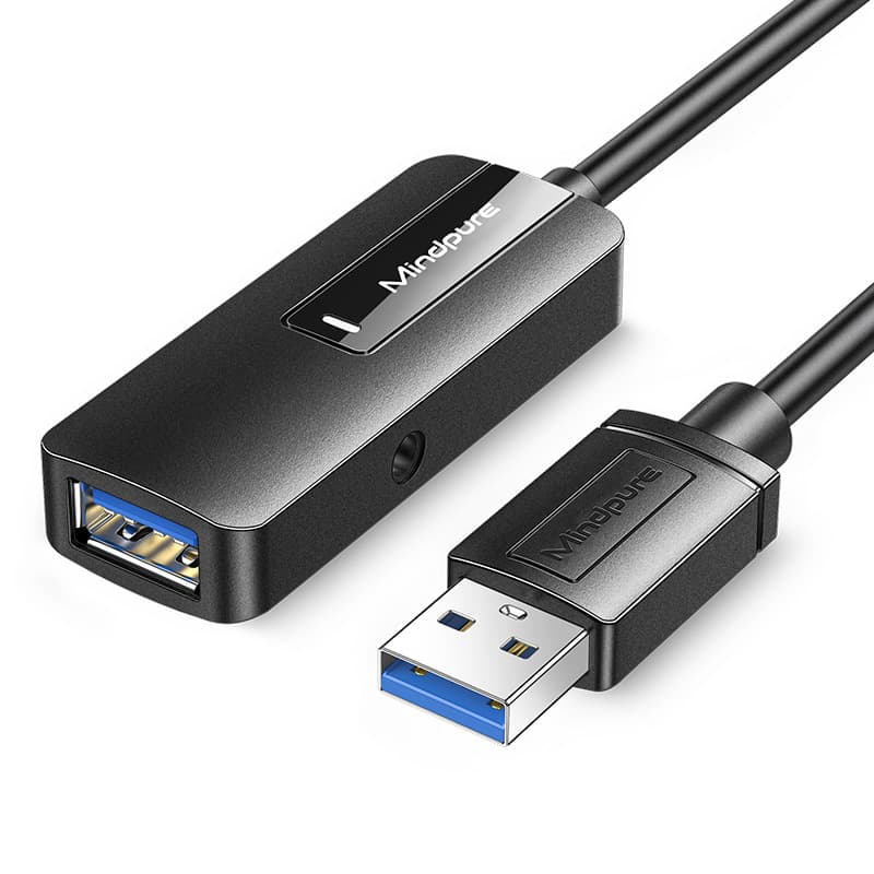 Luxun USB 2.0 Extension Cable Male to Female for Laptop Keyboard USB Drive Data Extension Cable Printer Extension Cable