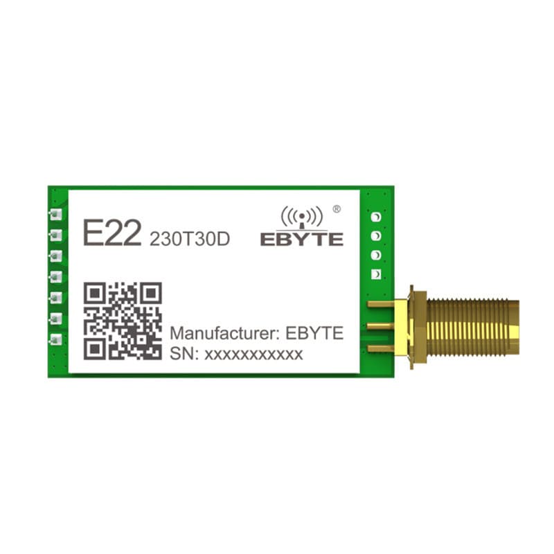 New Generation LoRa Module SX1268 Serial Transceiver 433MHz Automatic Networking IoT Communication Low Power RF
