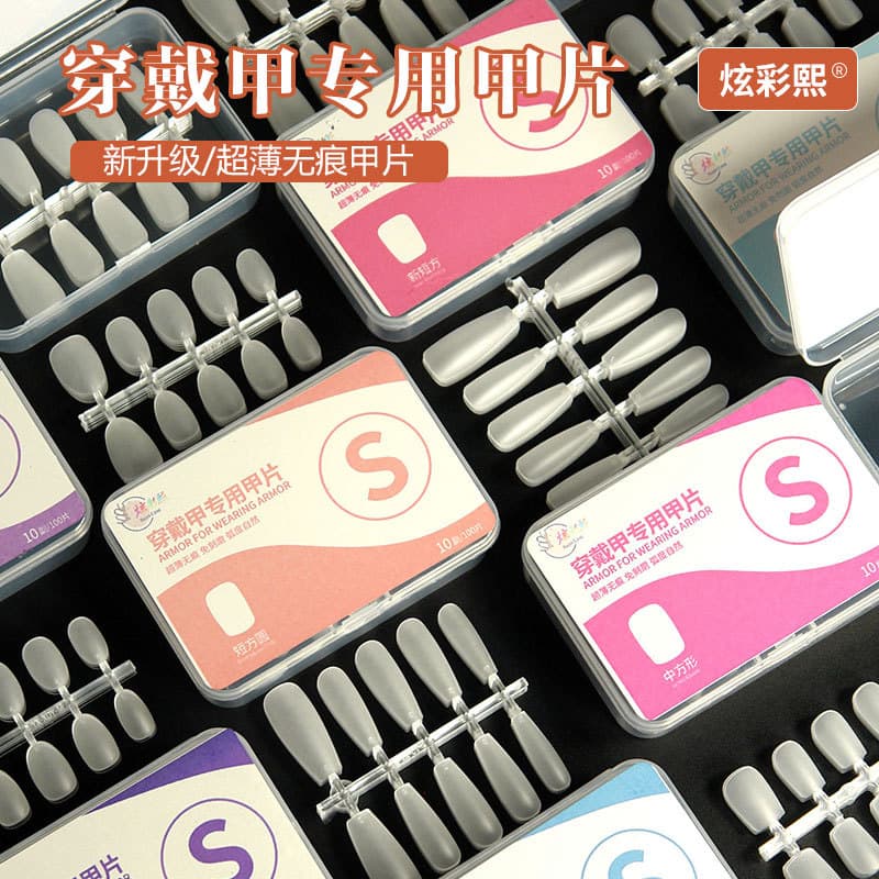 Sizing Artificial Nails Round & Square Matte Finish Ultra Short Medium Long Almond Short Oval Trapezoid Wholesale