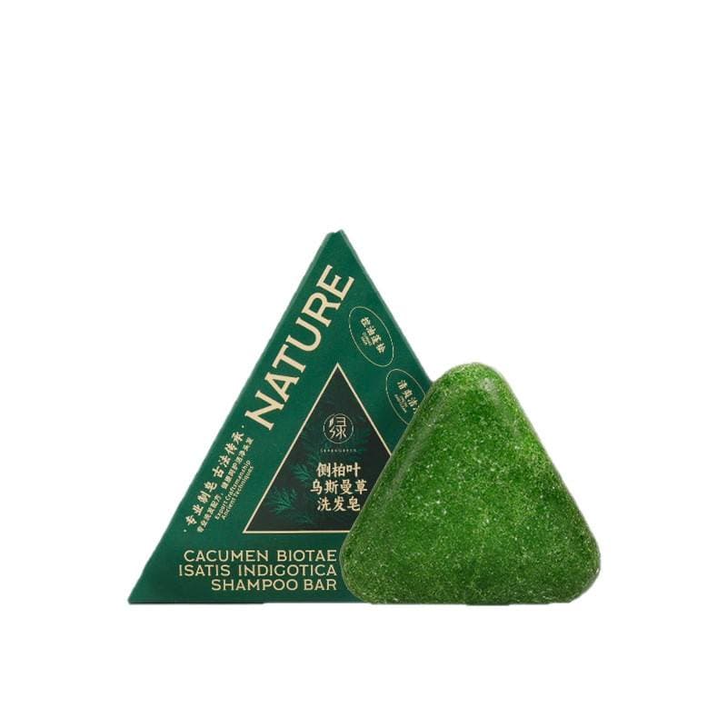 Best-selling Cedar Leaf Xinjiang Usman Grass Shampoo Bar with Minoxidil and He Shou Wu Herbal Plant Hair Wash Soap Flagship Store