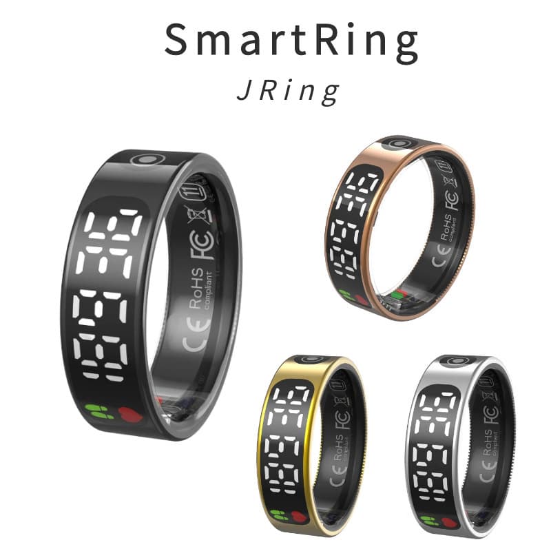 Bestseller SmartRing Digital Display Counting Smart Ring Battery Time Heart Rate Blood Oxygen Sleep Monitoring