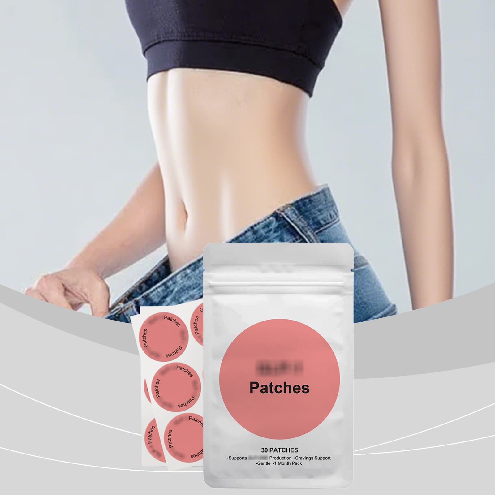 Body Care Patch - Moisturizing, Lightweight, Enhances Body Contours and Skin Lines, Comfortable Daily Care Patch