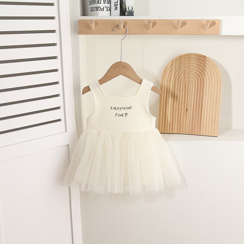 Baby Girl Summer Dress Thin Princess Style for 1-Year-Old Infant Toddler Summer Outfit