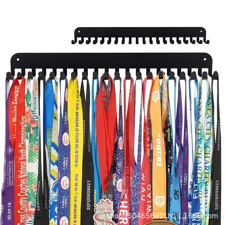 Amazon Games metal medal display rack hook rack punch-free keep marathon gold medal storage medal