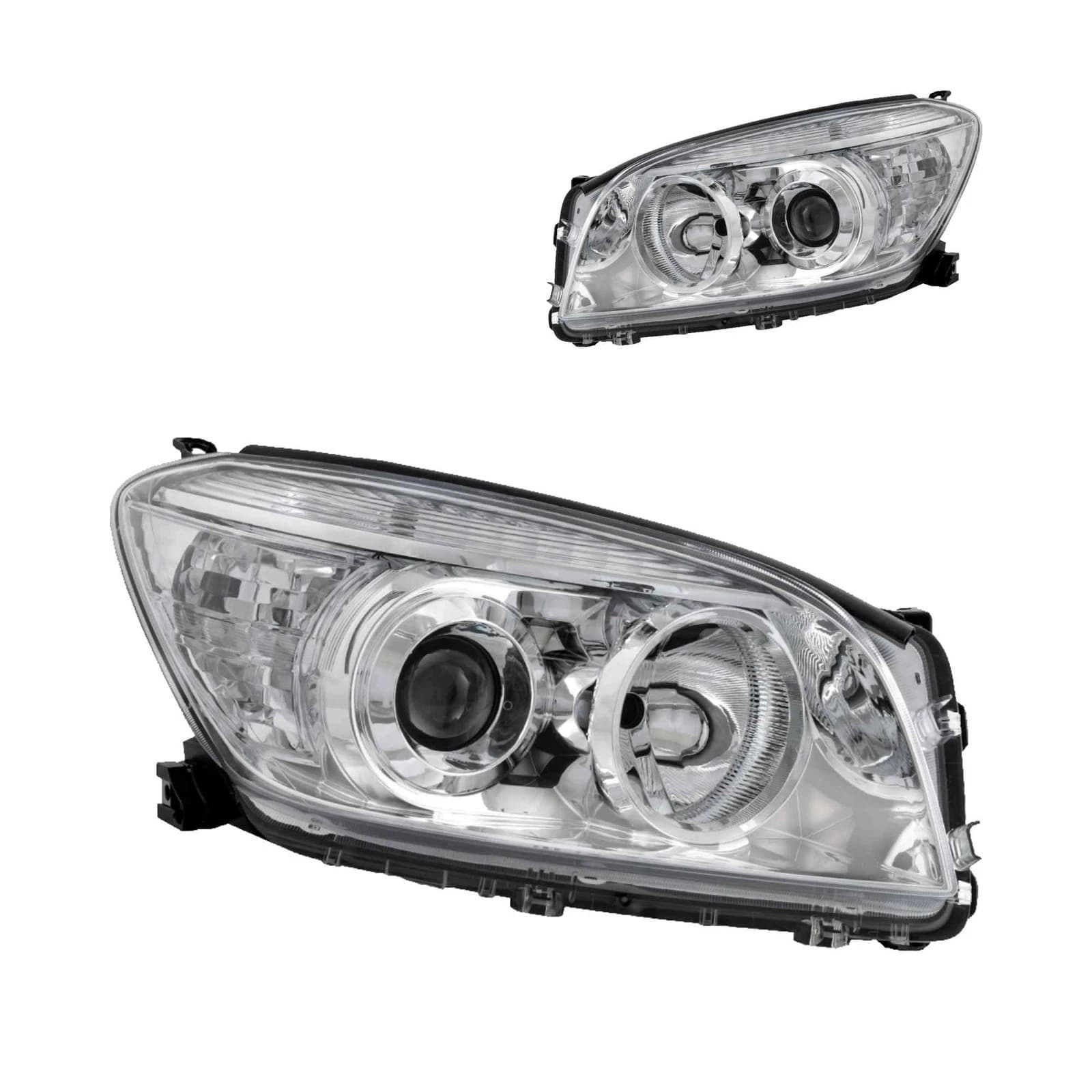 Compatible with 2006-2008 Toyota RAV4 White Headlight Car Front Lamp 81130-42340
