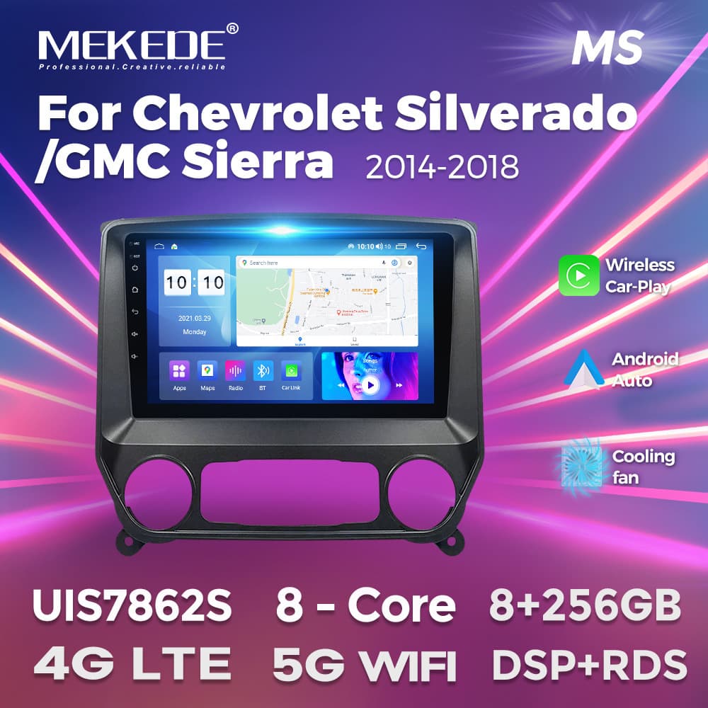 Chevrolet Silverado GMC Sierra 2014-2018 Compatible Navigation Car Accessories Electric Vehicle Equipment Parts
