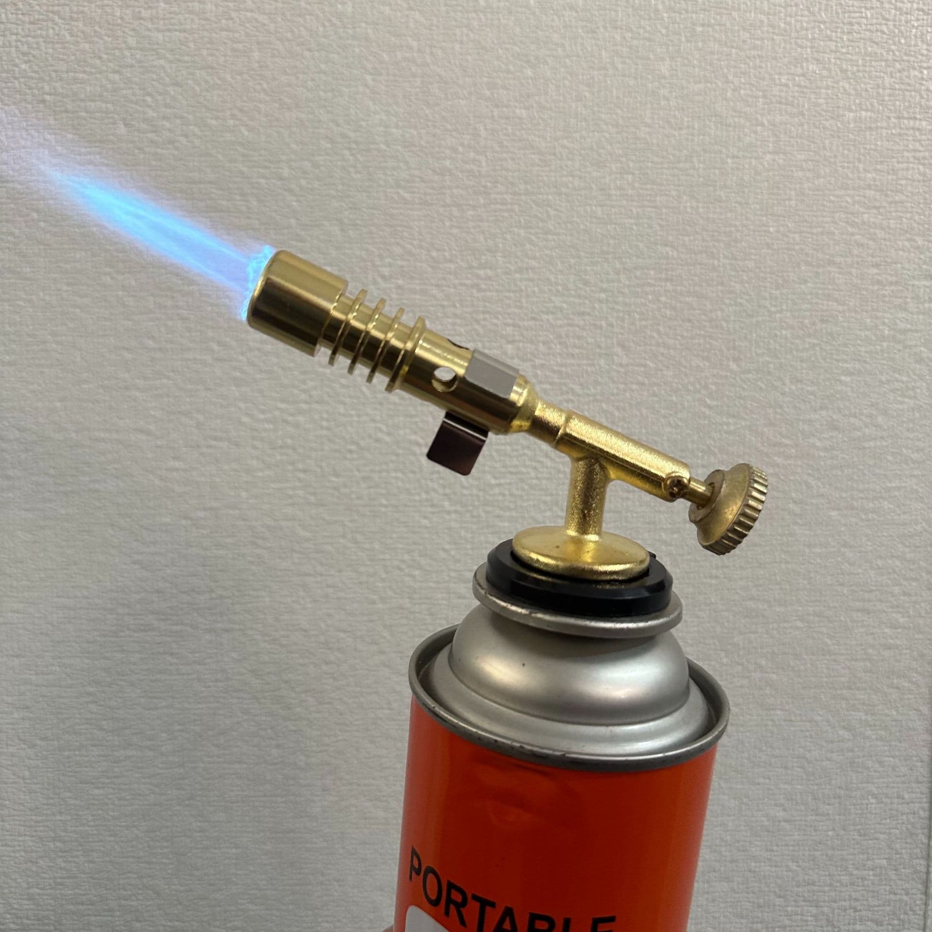 High-Volume Cartridge Flame Gun with Manual Ignition for Home Use, Pig Hair Singeing, and Outdoor Ignition