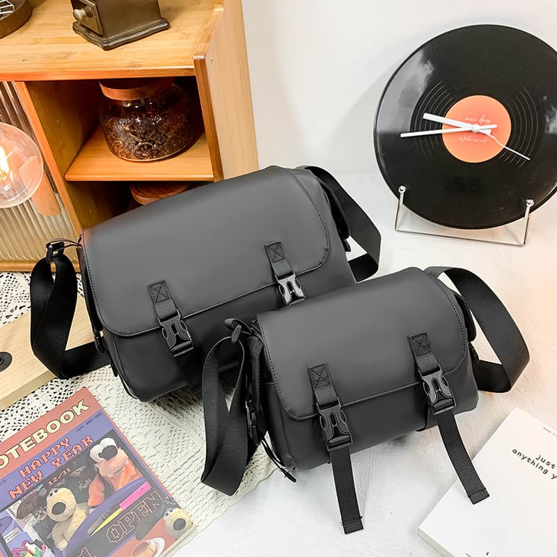 Fashionable Simple Sling Bag, 2025 Summer New Textured Large Capacity Backpack for College Students - Cross-border Trendy