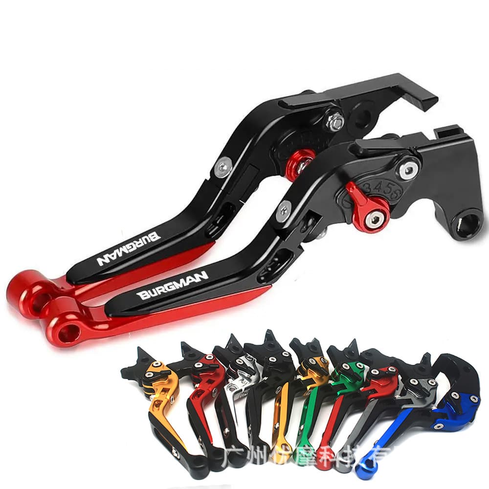 Adjustable Brake Lever Handle Bar for Burgman AN250 UH-150 Clutch Lever Bull Horn Pull Rod Motorcycle Accessories Youmotech