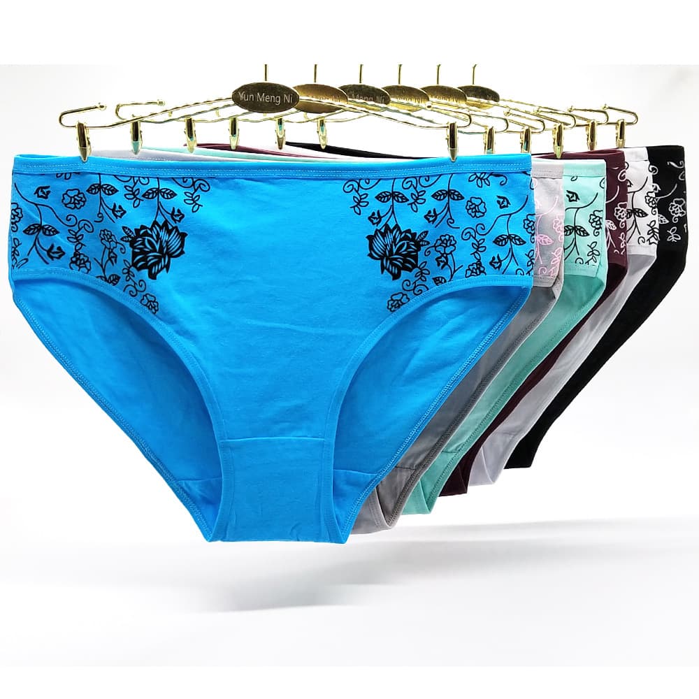 Wholesale Printed Plus Size Maternity Panties for Women High Waist Comfortable Ladies Briefs