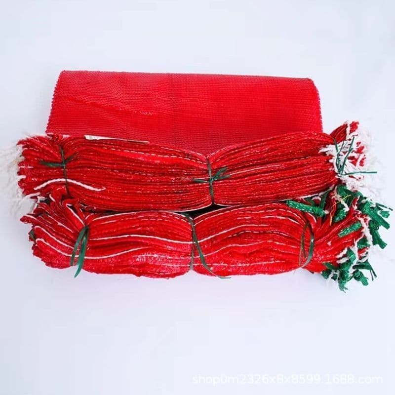 Mesh bags for garlic, onions, potatoes, woven mesh bags for live poultry like chickens and ducks, plastic mesh bags for pumpkin and cabbage packaging.