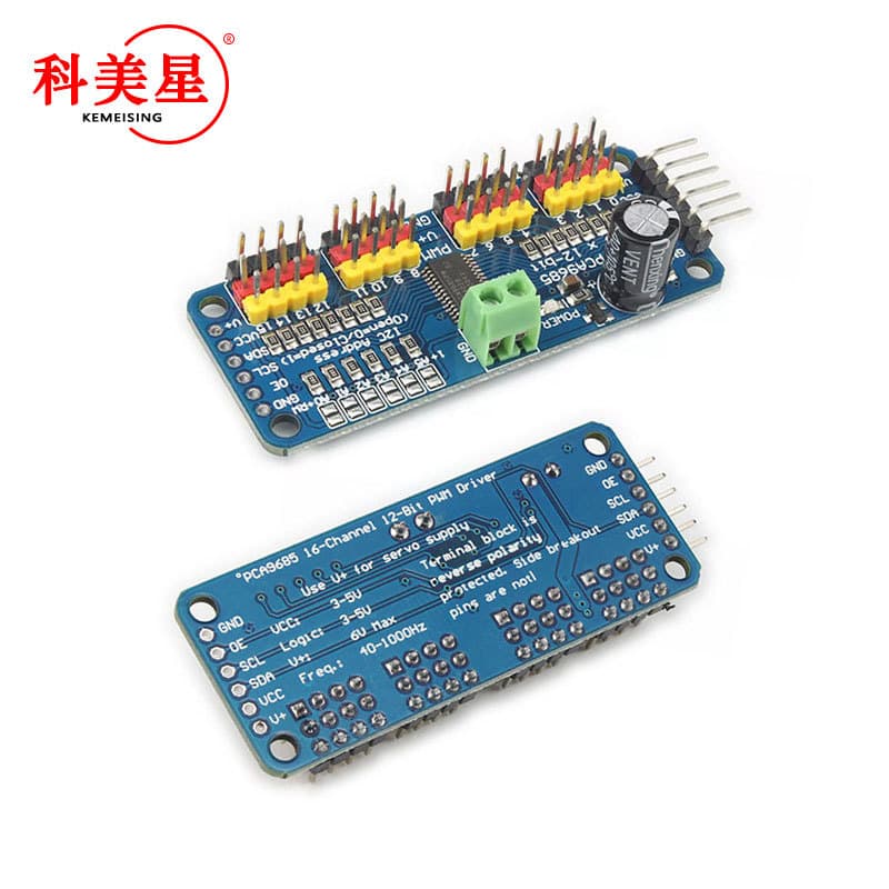 16-Channel PWM/Servo Motor Driver Board Controller Robot IIC PCA9685