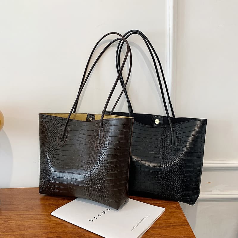 High-Quality Women's Bag Spring 2020 Autumn/Winter New Trendy Internet-Famous Tote Bag for College Students, Shoulder Underarm Large Capacity