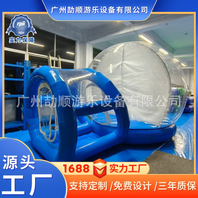Inflatable Bubble Tent Transparent Soccer Starry Sky Tent Scenic Area Villa Hotel Homestay Outdoor Camping Internet-Famous Tent