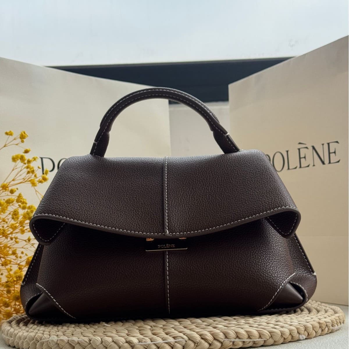 Upgraded version of the new French niche Mini Smile Bag, Concubine Bag, Women's Handbag, Messenger Bag, Genuine Leather Bag for Women