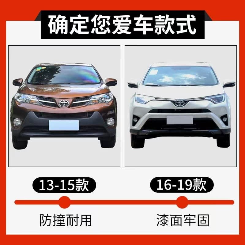 Compatible with 2013-2019 Toyota RAV4 Front Bumper RAV4 Front Bumper Guard