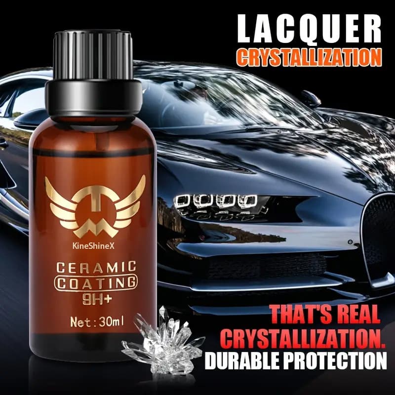 Foreign trade 9H advanced graphite ceramic coating for cars - use after car wash and paint repair, extremely high gloss