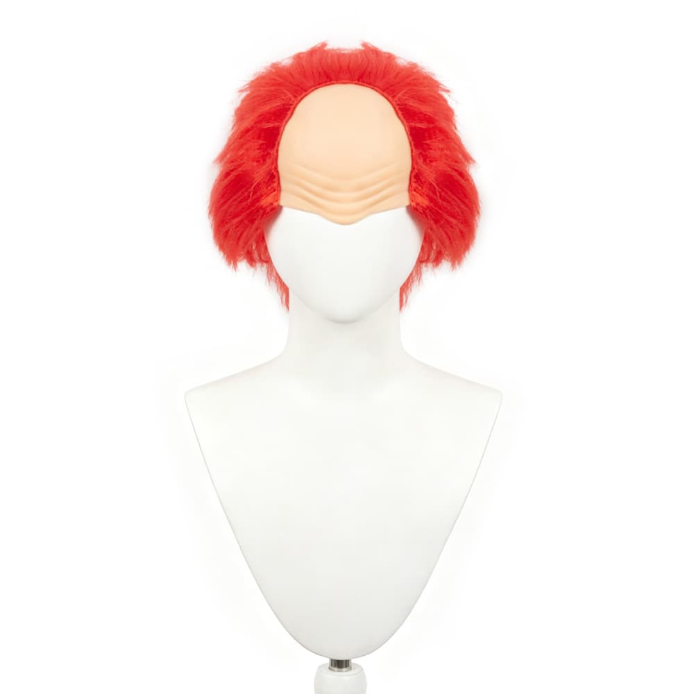 Halloween Cosplay Animation Stage Performance Funny Half Scalp Halloween Fan Wig