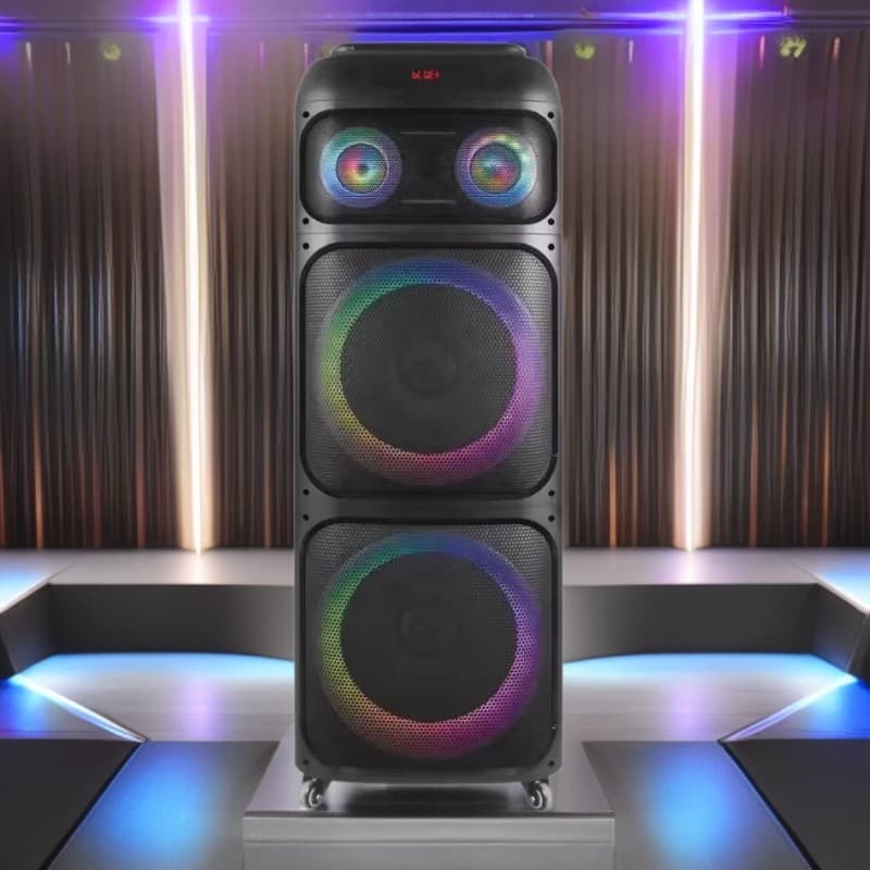 JBI-1212X customized 100-watt speaker inch wooden DSP strong bass party Bluetooth speaker large volume