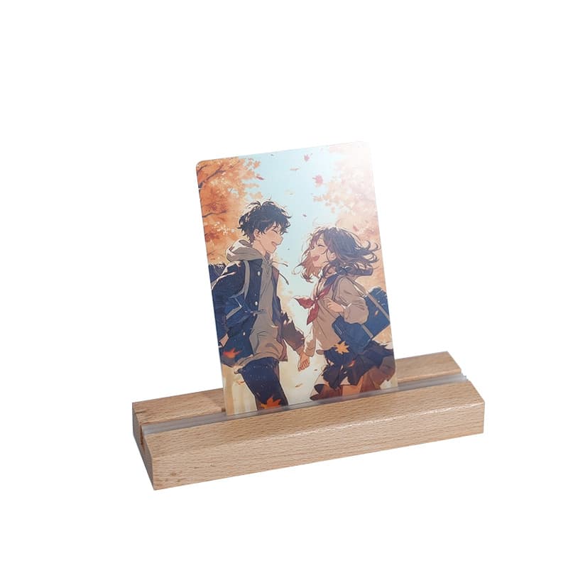 PET Clear Card Customization Free Design Material Custom Merchandise Star Pendant Official Anime Transparent
