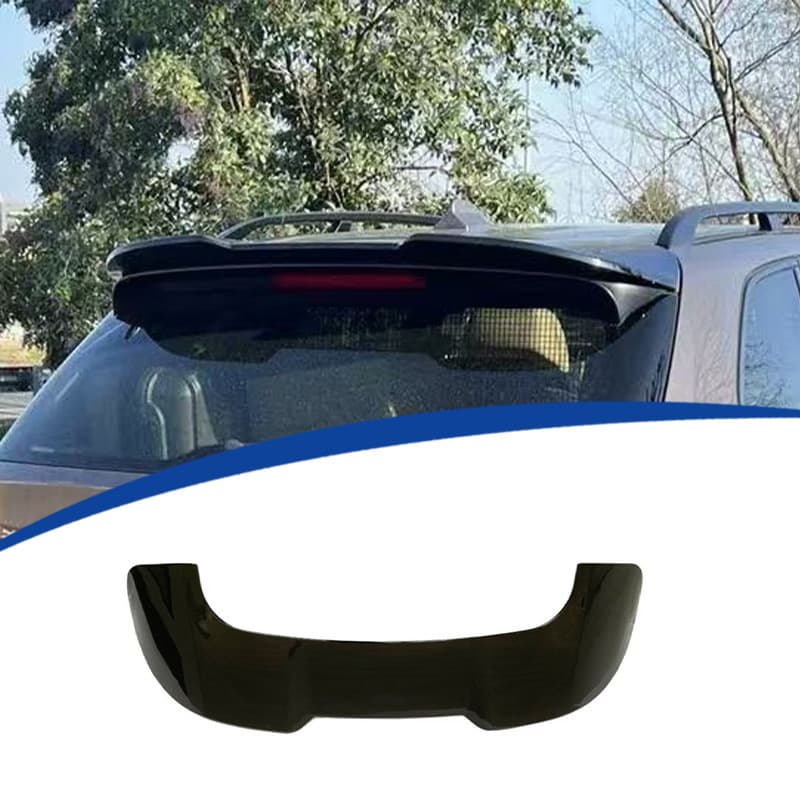 Compatible with 2007-2014 X5 Roof Spoiler E70 Roof Spoiler Add-on Adhesive Black Warrior Style