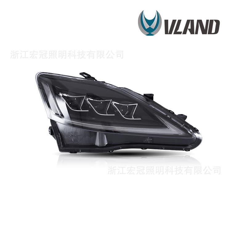 Modified Headlights Compatible with 06-12 Lexus IS250 IS300 Projector LED Headlight Assembly