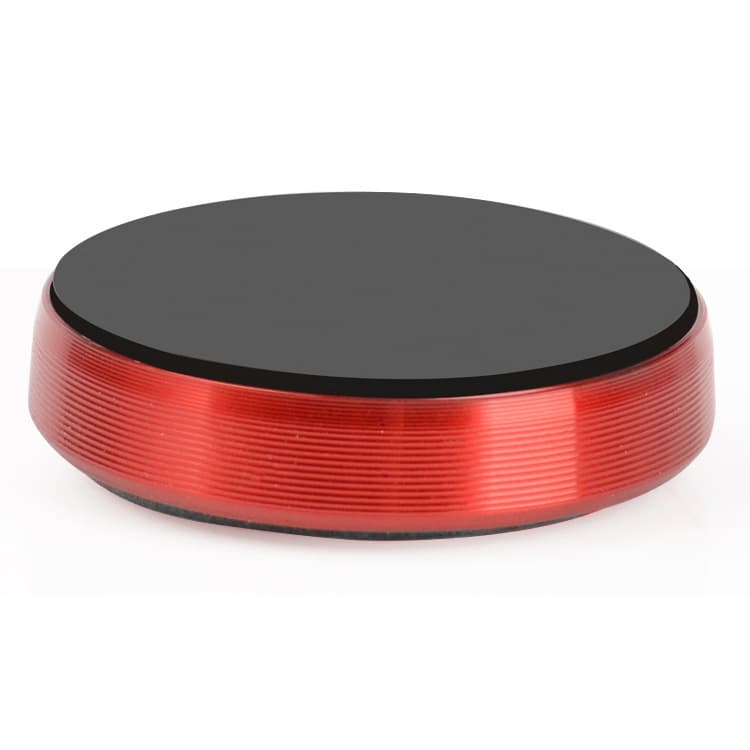 New aluminum alloy car magnet mobile phone holder round car universal convenient car magnetic mobile phone holder