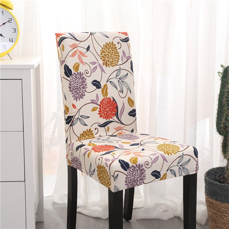 Universal Stain-Resistant Home Chair Cover, Hotel Dining Chair Set, One-Piece Stretch Chair Cover, New Simple Style