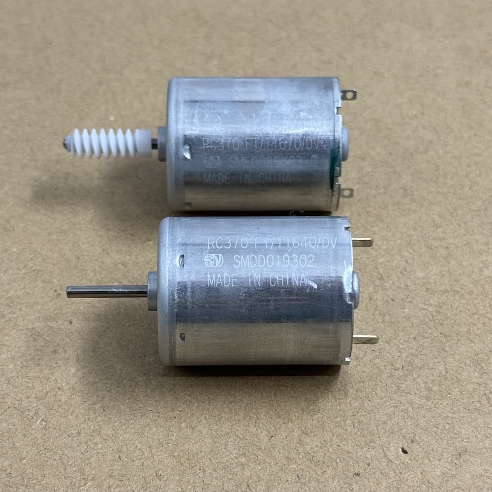 RC370 DC12V-24V Carbon Brush 370 Toy Motor, Automotive Air Conditioning Door Lock Component Motor